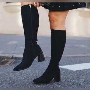 Aerosoles Centola Boot – Women’s Size 6W – Black – Wide Width – New Without Box